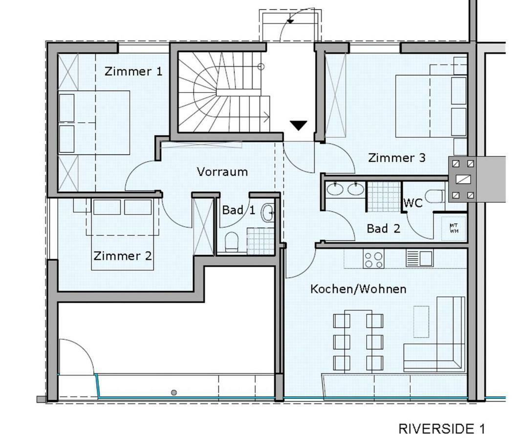 Easyapartments Riverside Salzburg Eksteriør billede